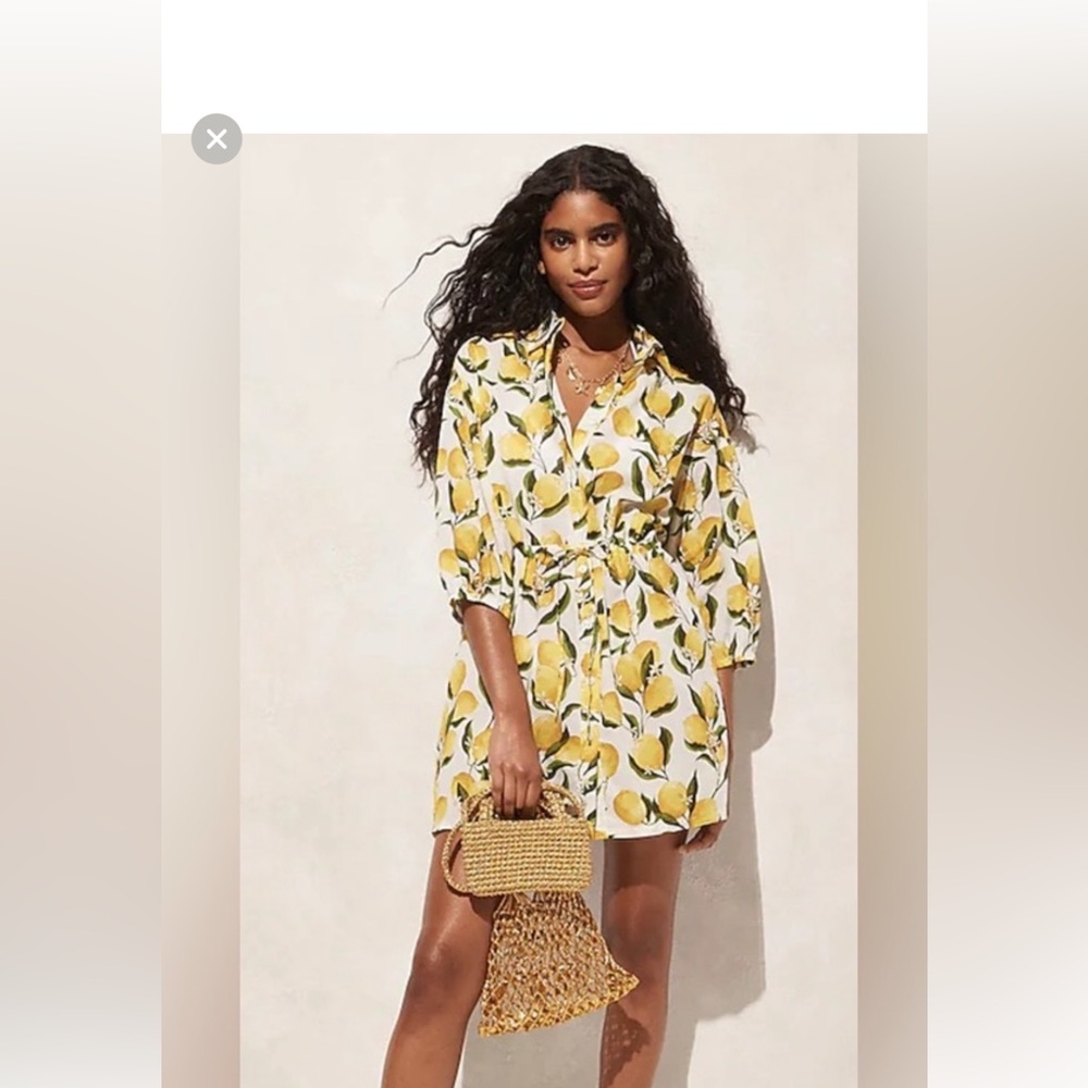Jcrew limoncello shirt dress M